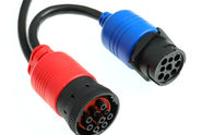 Perakitan Wire Harness 24awg Merah Dengan Layanan Oem / Odm Untuk Otomatis