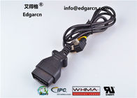 16 Pin Plug Wiring Harness Otomotif, Kabel Diagnostik Mobil Tembaga
