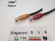 Rj45 Custom Wire Assemblies Cat5 Network Cable Untuk Komunikasi Data