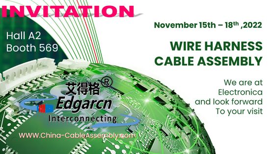 Kabelkonfektion Electronic Wiring Harness UL Disetujui Disesuaikan Untuk Kendaraan