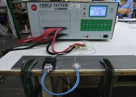 Panjang 200mm Mesin Wiring Harness 1 Connector 2 Wire Sensor Suhu Pigtail