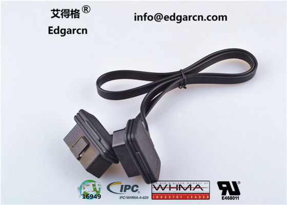 J1962 Obd2 Connector Kabel Obd Ii Kabel Diagnostik 16 Pin Pria Wanita