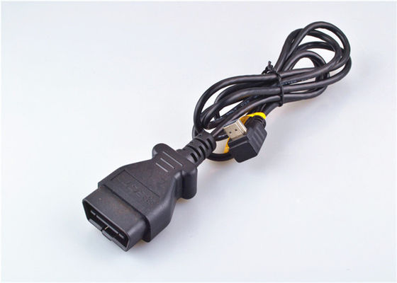 Disesuaikan Obd Ii Kabel Diagnostik 16 Pin Pria Wanita Konektor Crimping Wtih