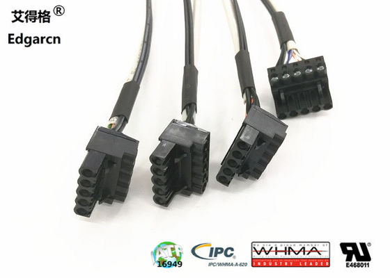Edgar Industrial Wire Harness Kanan Angle Dc Daya Extension Cable 5.5 * 2.1mm Male