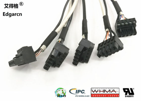 Edgar Industrial Wire Harness Kanan Angle Dc Daya Extension Cable 5.5 * 2.1mm Male