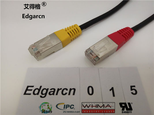 Komunikasi Data Rakitan Kawat Kustom Rj45 Plug Panjang Disesuaikan
