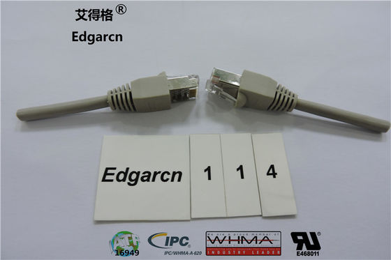 Bahan Pvc Cat5e Kabel Utp Rj45 Plug Dengan Panjang / Warna Disesuaikan
