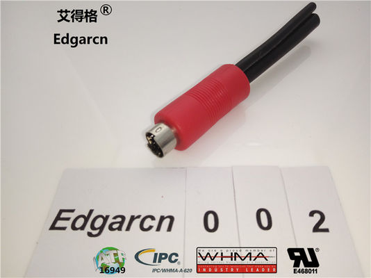 Transfer Data Din Power Cable, Industrial Custom Cable Assemblies Rj45 Cat5 Male