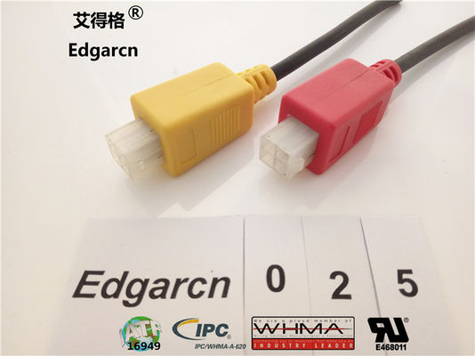 Bahan Pvc Molex Micro Fit, Ukuran Disesuaikan Molex Mini Fit Jr Overmolded