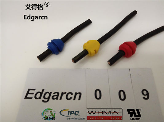Lebih dari Molded Wire Custom Majelis Saringan Strain Relief Dengan Warna Disesuaikan