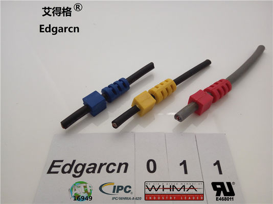 Lebih dari Molded Wire Custom Majelis Saringan Strain Relief Dengan Warna Disesuaikan