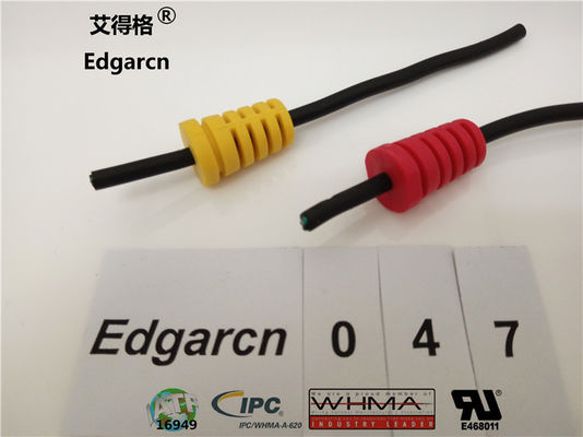 Edgarcn Overmolding Cable Strain Relief Pvc Bahan Oem Dengan Multi Warna