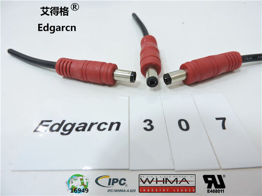 Tegangan Tinggi 300v Custom Wire Harness Otomotif Industri Warna Hitam