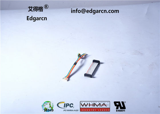Mesin Game Flat Idc Harness Ul 1007 1015 1569 24 - 16awg Dengan Panjang 200 - 500mm