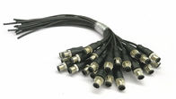 Over - Molded Circular Connector Cable Assembly Kabel M12 Sensor Panjang 100 / 200mm