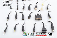 101mm - 500mm Dc Power Cable Injection Molding Disesuaikan Untuk Mesin Game