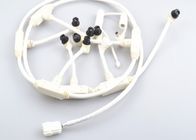 Kabel Wiring Harness Elektronik Kustom Putih Injeksi Kabel Untuk Konektor Led
