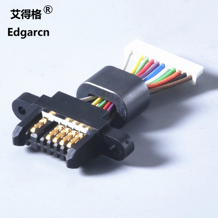 100mm Panjang Datar Ikat Konektor Kabel Iatf16949 Untuk Papan PCB Printed Circuit